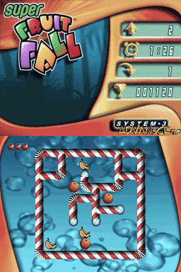 Super Fruit Fall screenshot 3 for Nintendo DS